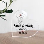 Personalised Anniversary Plaque Wedding Anniversary Presents