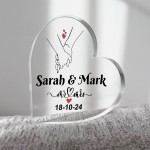 Personalised Anniversary Plaque Wedding Anniversary Presents