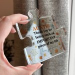 Thank You Gift For Auntie Puzzle Piece IMPORTANT PIECE