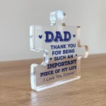Thank You Gift For Dad Birthday Christmas Important Piece