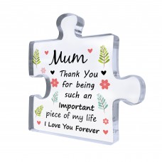 Gifts For Mum Acrylic Puzzle Piece Best Mum Gifts from Daughter 
