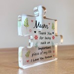 Gifts For Mum Acrylic Puzzle Piece Best Mum Gifts from Daughter 