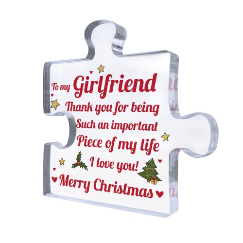 Gifts For Girlfriend Thank You Important Piece Of My Life