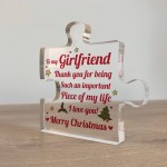 Gifts For Girlfriend Thank You Important Piece Of My Life
