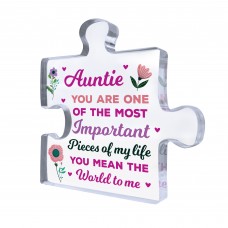 Auntie Gifts Important Pieces Of My Life Thank You Gift For Her