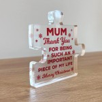 Gifts For Mum Thank You Important Piece Of My Life Mum Gift