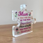 Mum Gifts Important Pieces Of My Life Thank You Gift For Mum