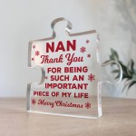 Gifts For Nan Thank You Important Piece Of My Life Nan Gift