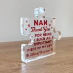 Gifts For Nan Thank You Important Piece Of My Life Nan Gift