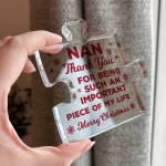 Gifts For Nan Thank You Important Piece Of My Life Nan Gift