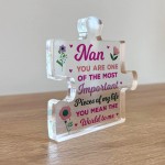Nan Gifts Important Pieces Of My Life Thank You Gift For Nan
