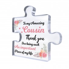 Gift For Cousin Important Piece Of My Life Amazing Cousin Gift