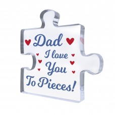 Gift For Dad I Love You To Pieces Gift From Daughter Son