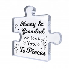 Gifts For Nanny And Grandad We Love You To Pieces