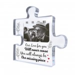 Missing Piece Memorial Gift For Mum Dad Nan Nanny Grandad