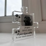 Piece Of You In Our Hearts Memorial Gift For Pet Dog Cat 