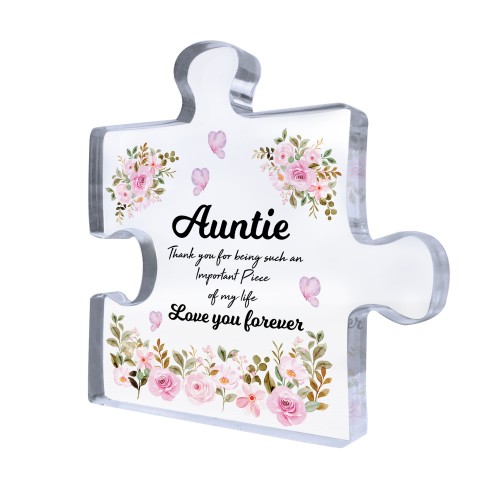 Auntie Gift Important Piece Of My Life Thank You Gift For Auntie