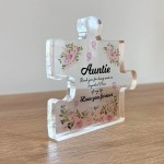 Auntie Gift Important Piece Of My Life Thank You Gift For Auntie