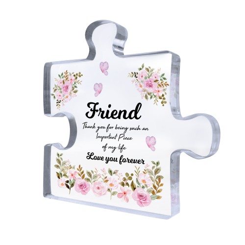 Gifts For Friend Important Piece Of My Life Thank You Gift