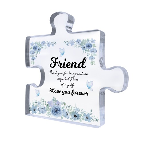 Friend Gifts Important Piece Of My Life Thank You Gift