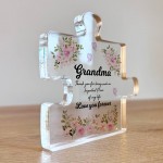 Grandma Gifts Important Piece Of My Life Thank You Gift
