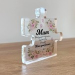 Mum Gifts Important Piece Of My Life Thank You Gift For Mum