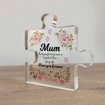 Mum Gifts Important Piece Of My Life Thank You Gift For Mum