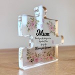 Mum Gifts Important Piece Of My Life Thank You Gift For Mum