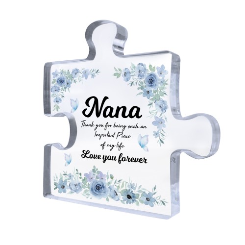 Nana Gifts Important Piece Of My Life Thank You Gift For Nana