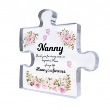 Nanny Gifts Important Piece Of My Life Thank You Gift For Nanny