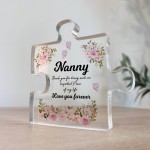 Nanny Gifts Important Piece Of My Life Thank You Gift For Nanny