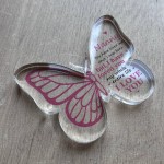 Nanny Gifts, Gifts for Nanny Christmas, Acrylic Butterfly Plaque