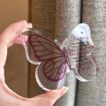 Nanny Gifts, Gifts for Nanny Christmas, Acrylic Butterfly Plaque