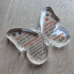 Friendship Gift Acrylic Butterfly Plaque Friendship Gift for Her