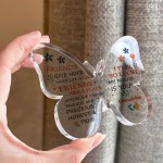 Friendship Gift Acrylic Butterfly Plaque Friendship Gift for Her