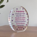Special Friendship Gift For Best Friend Birthday Christmas 