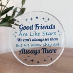 Good Friends Are Like Stars Gift For Best Friend Friendship Gift