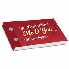 Book About Me and You Anniversary Valentines Gift For Couples