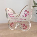 Beautiful Gift For Mum Birthday Christmas Butterfly Acyrlic