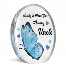 Lucky To Have You As My Uncle Gift For Uncle From Niece Nephew
