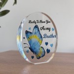 Lucky To Have You As My Brother Gift For Brother From Sister