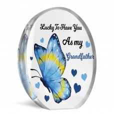 Lucky To Have You As My Grandfather Gift For Grandad