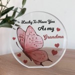 Lucky To Have You As My Grandma Gift For Grandma Gifts For Her