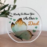 Lucky To Have You As Our Dad Gift For Dad Gift From Daughter Son