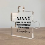Thank You Gift For Sister Birthday Christmas Acrylic Plaque