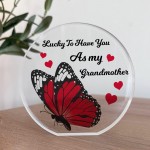 Grandmother Acrylic Plaque Gift From Grandchildren Grandma Gift