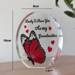 Grandmother Acrylic Plaque Gift From Grandchildren Grandma Gift