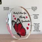 Grandmother Acrylic Plaque Gift From Grandchildren Grandma Gift