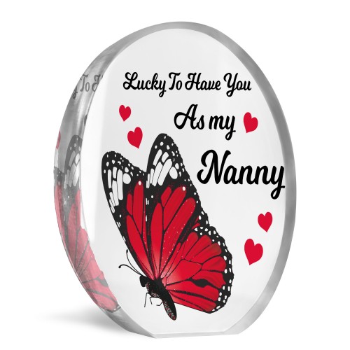 Nanny Gifts Acrylic Plaque Birthday Gift For Nanny Gifts