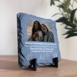 Braver Stronger More Beautiful Gift Personalised Slate Sign
